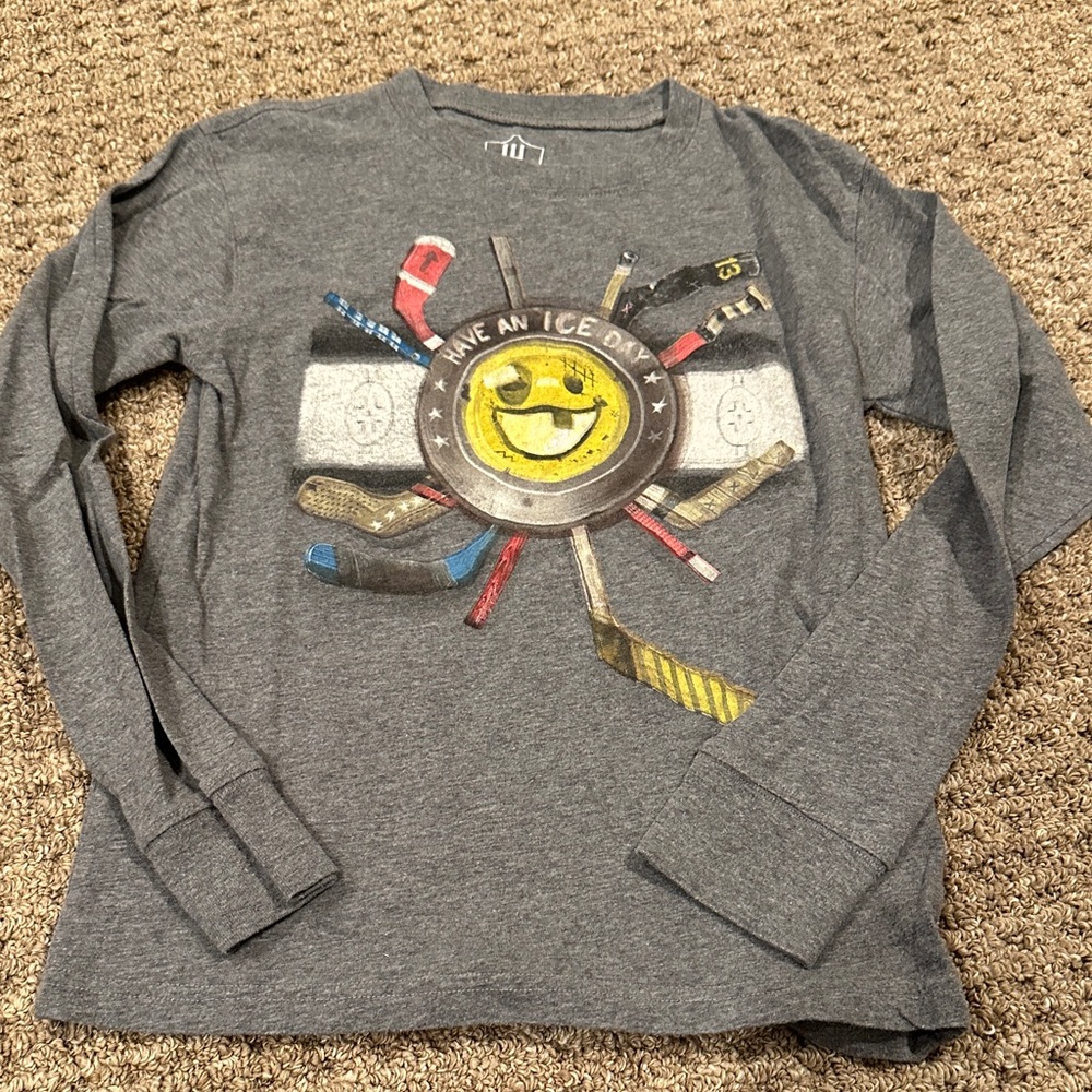 Wes and Willy “Have an Ice Day” hockey tee